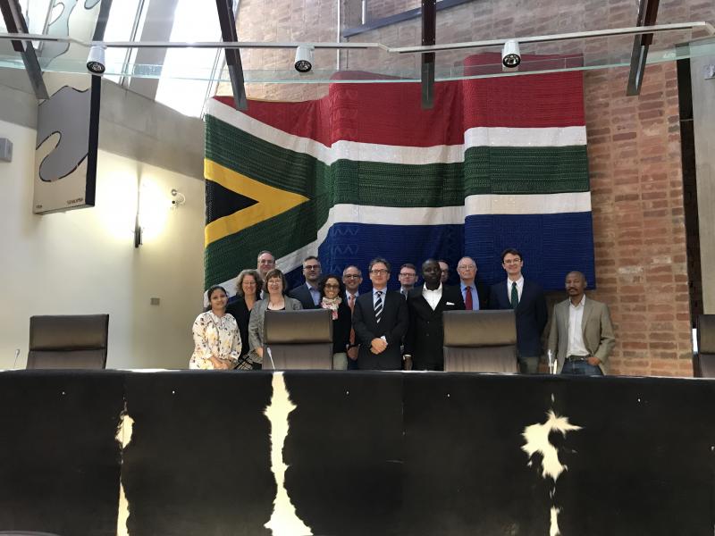 Participants at the Constitutional Court of South Africa