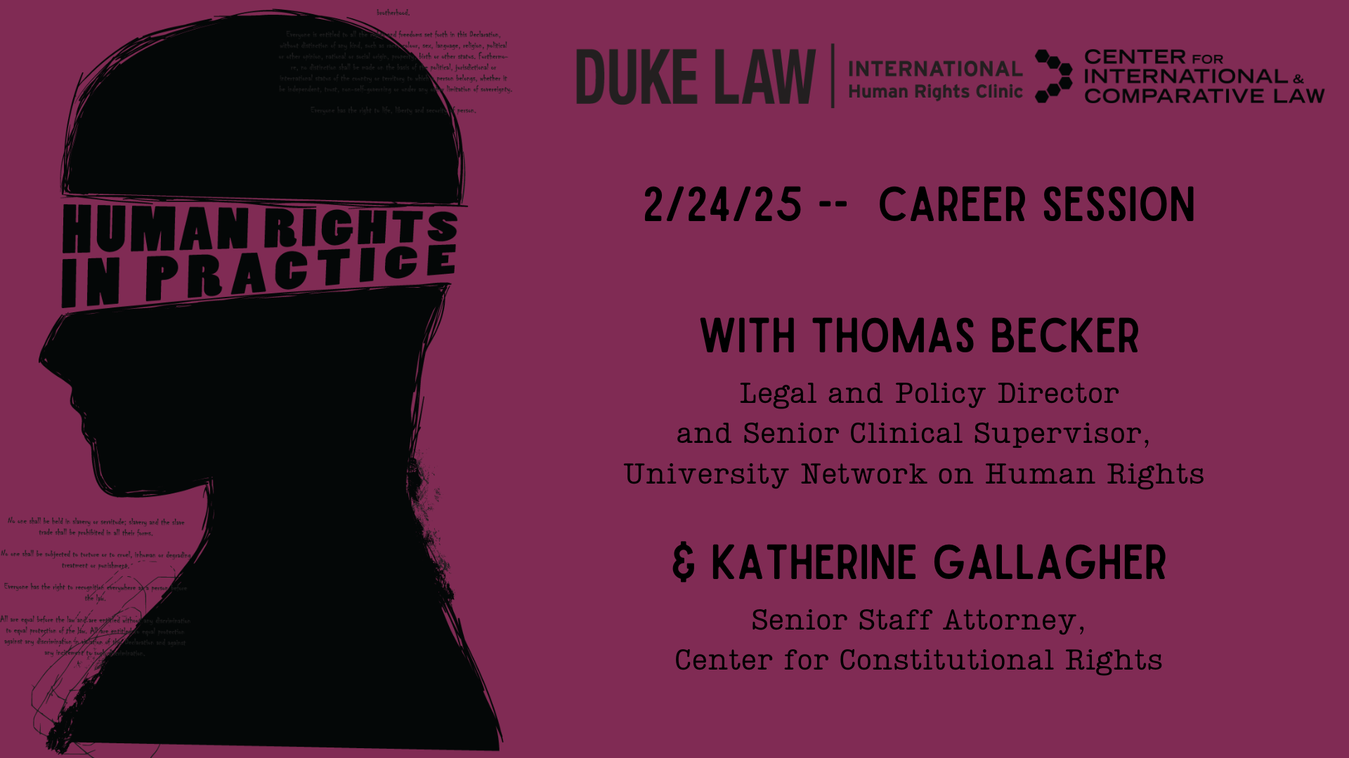 Career Session Flyer