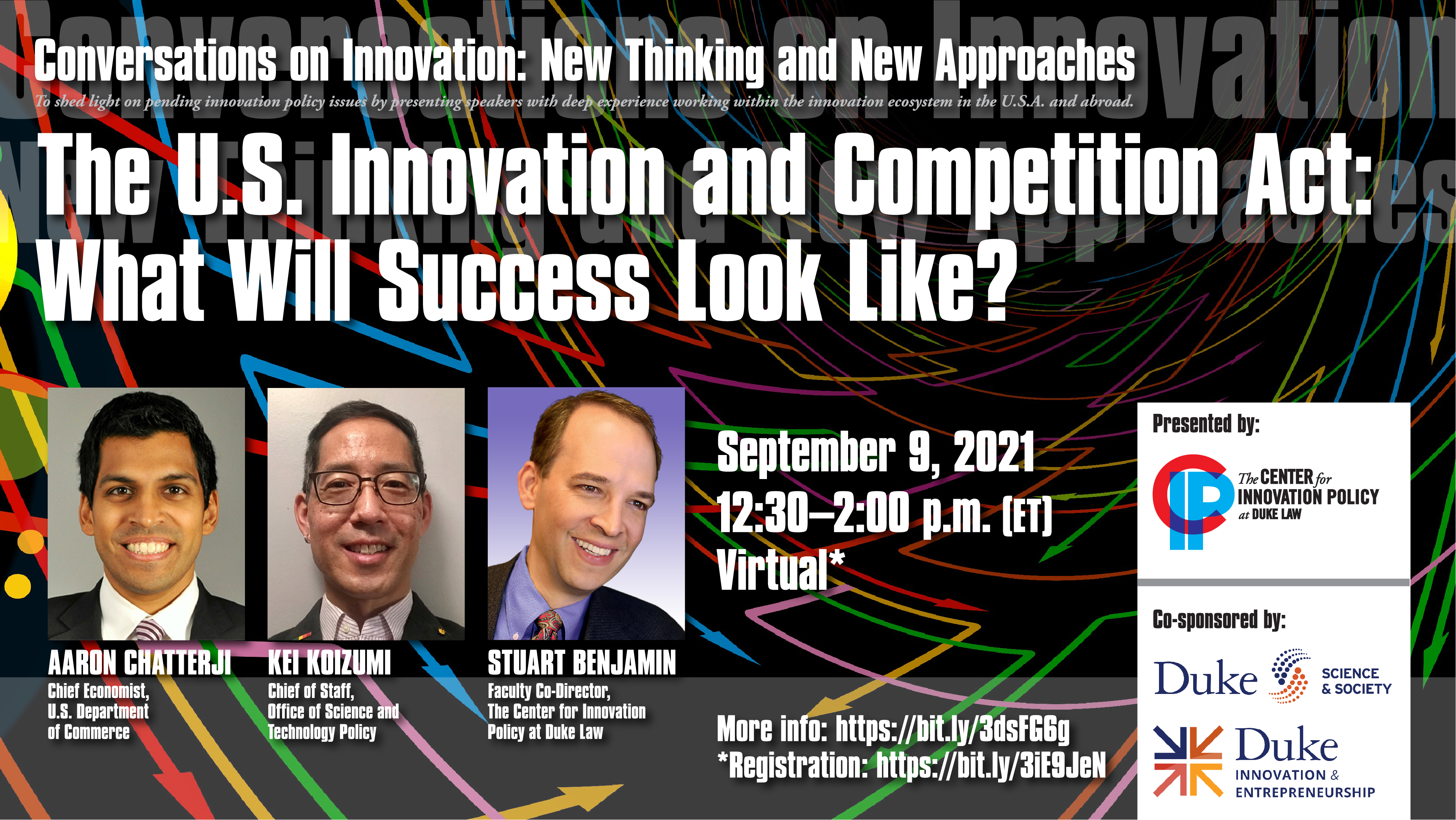 The US Innovation and Competition Act: What Will Success Look Like? poster
