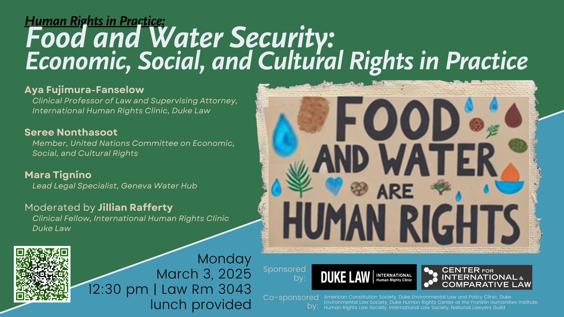 Food and Water Security: Economic, Social, and Cultural Rights in Practice