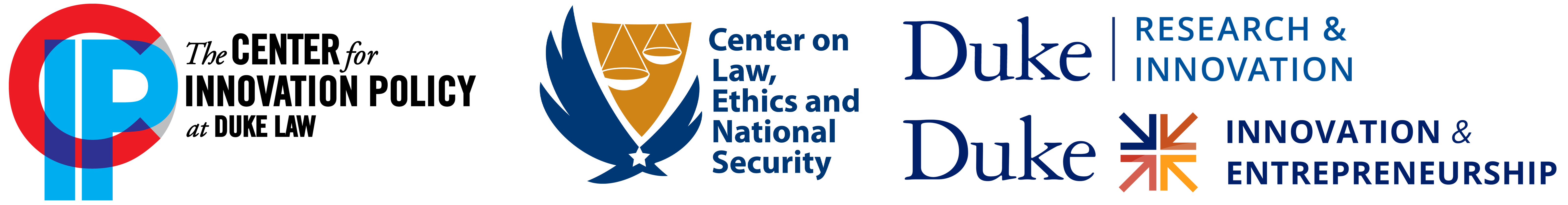 Co-sponsors: The Center for Innovation Policy at Duke Law; Duke Law Center for Law, Ethics and National Security; Duke University Office of Research & Innovation; Duke University Innovation & Entrepreneurship Initiative