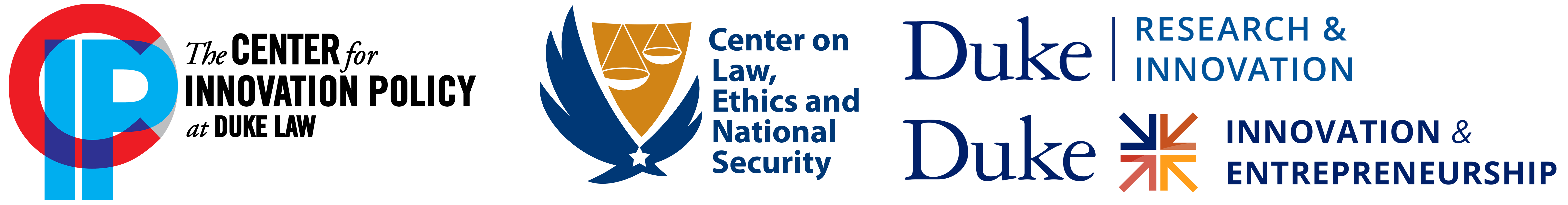 Co-sponsors: The Center for Innovation Policy at Duke Law; Duke Law Center for Law, Ethics and National Security; Duke University Office of Research &amp; Innovation; Duke University Innovation &amp; Entrepreneurship Initiative