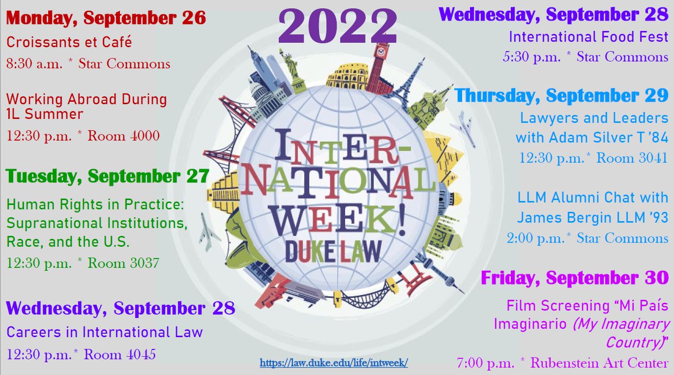 International Week 2022