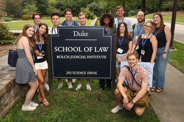 Duke Law students