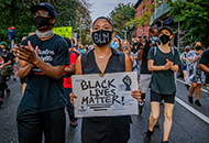 Black Lives Matter protestors