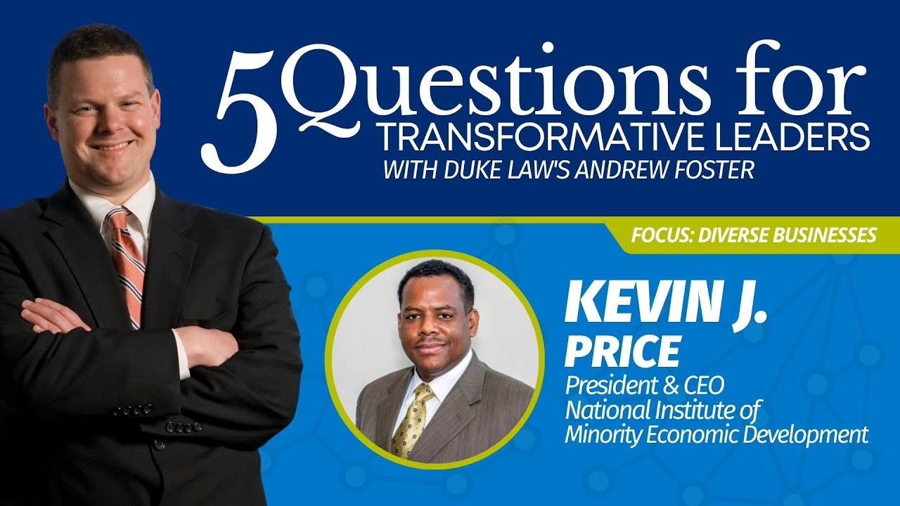 5 Questions with Transformative Leaders: Kevin J. Price