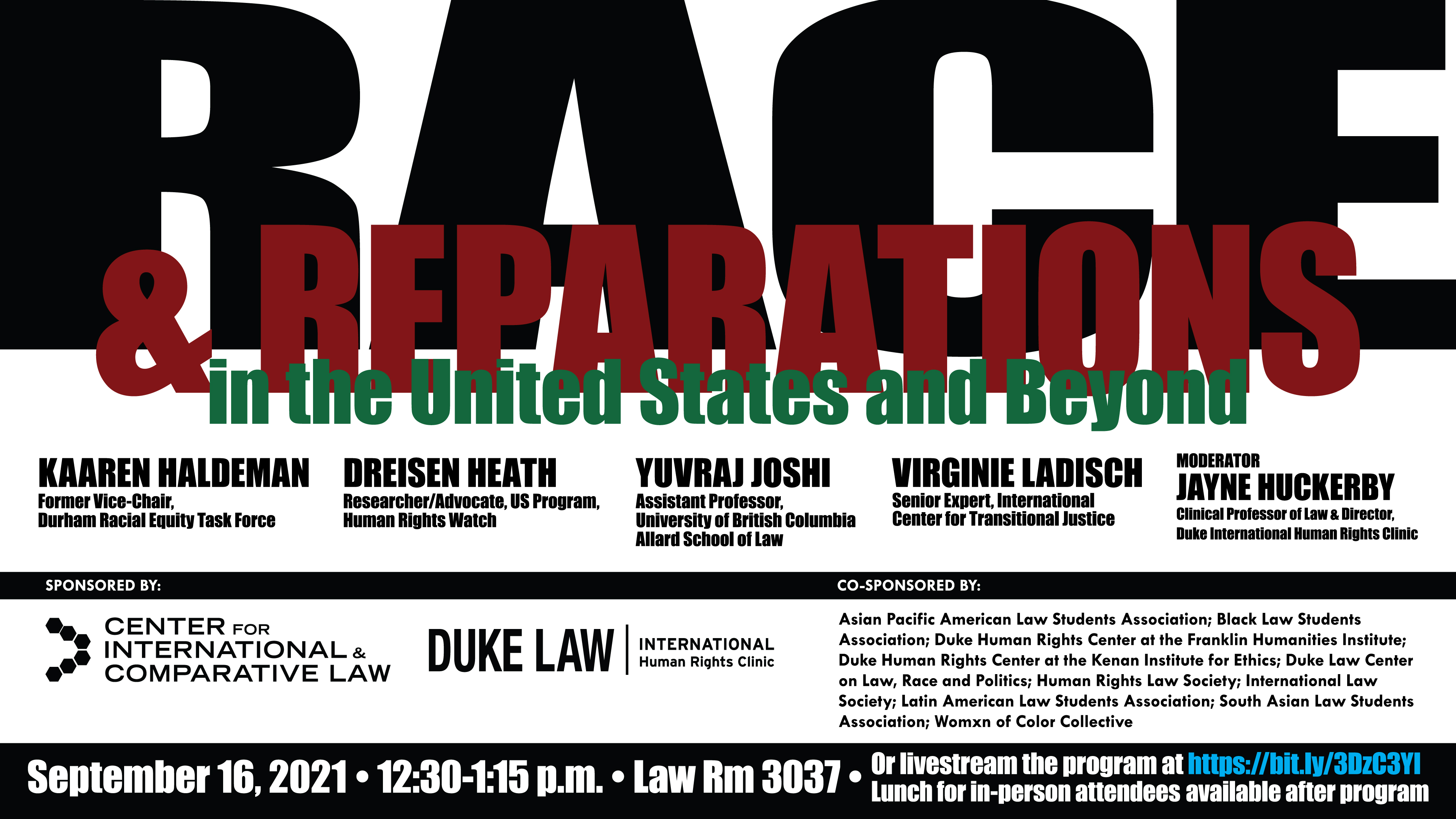 Race & Reparations in the United States and Beyond 