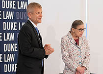 Professor Siegel and Ruth Bader Ginsburg