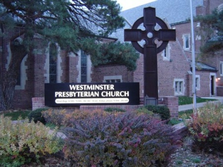 Westminster Presbyterian Church sign