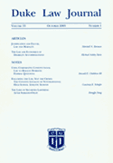 Duke Law Journal cover