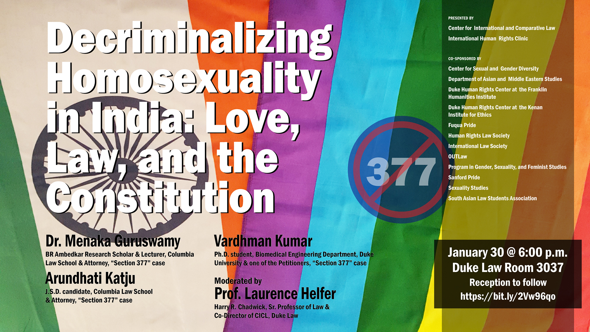 Decriminalizing Homosexuality In India Love Law And The Constitution Duke University School