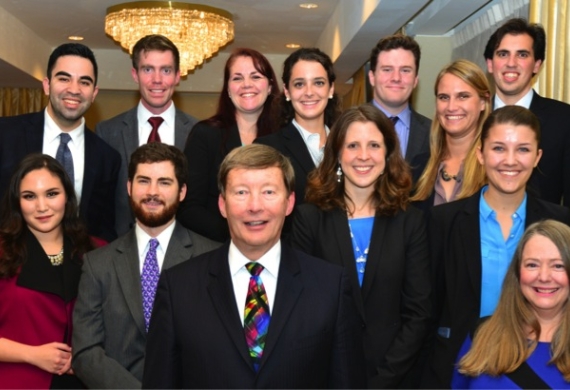 11 students attended the 25th Annual Review of the Field of National Security Law CLE Conference in Washington DC with Professor Charlie Dunlap and Joy Dunlap.