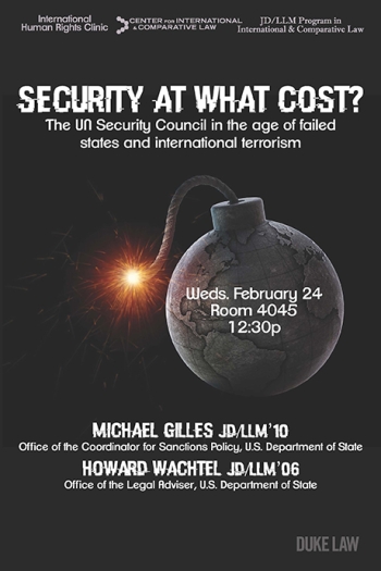Security at What Cost? Lecture
