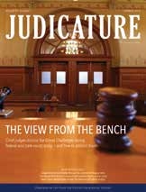 Duke Law assumes publication of Judicature