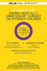 Ending Medically Unnecessary Surgery on Intersex Children